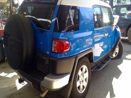 2007 TOYOTA FJ CRUISER, BLUE, 4.0L, AT, 4WD.   Z26318
